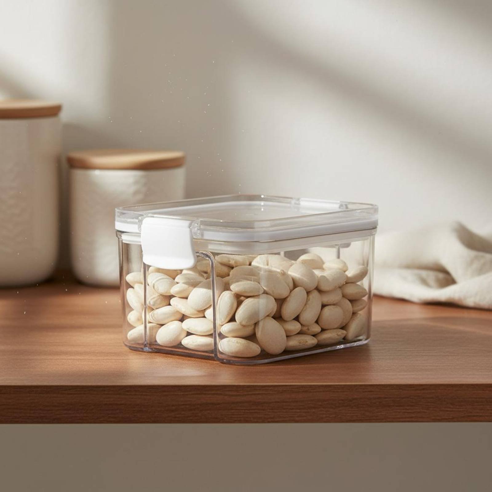 Food Storage Jars Airtight - حاوية تخزين طعام محكمة الإغلاق مقاومة