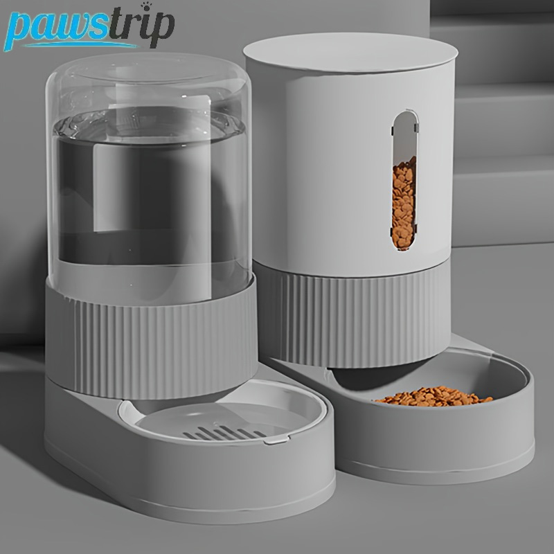 Food Storage Large Plastic Containers - سعة كبيرة تغذية القطط التلقائي موزع