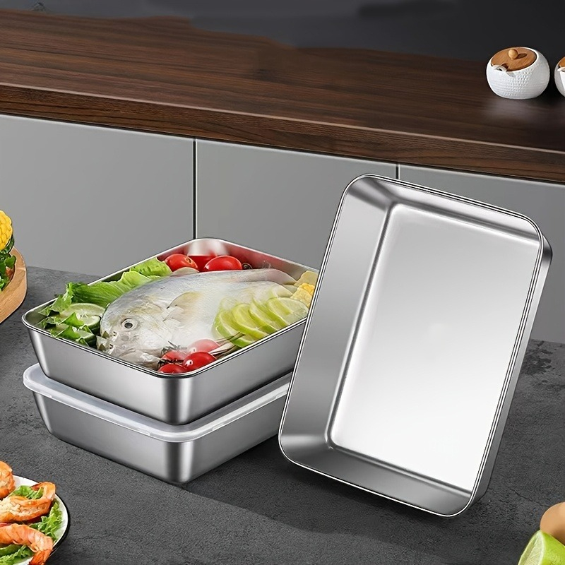 Storage Food Tray - 3/6 قطع من أوعية تخزين الطعام
