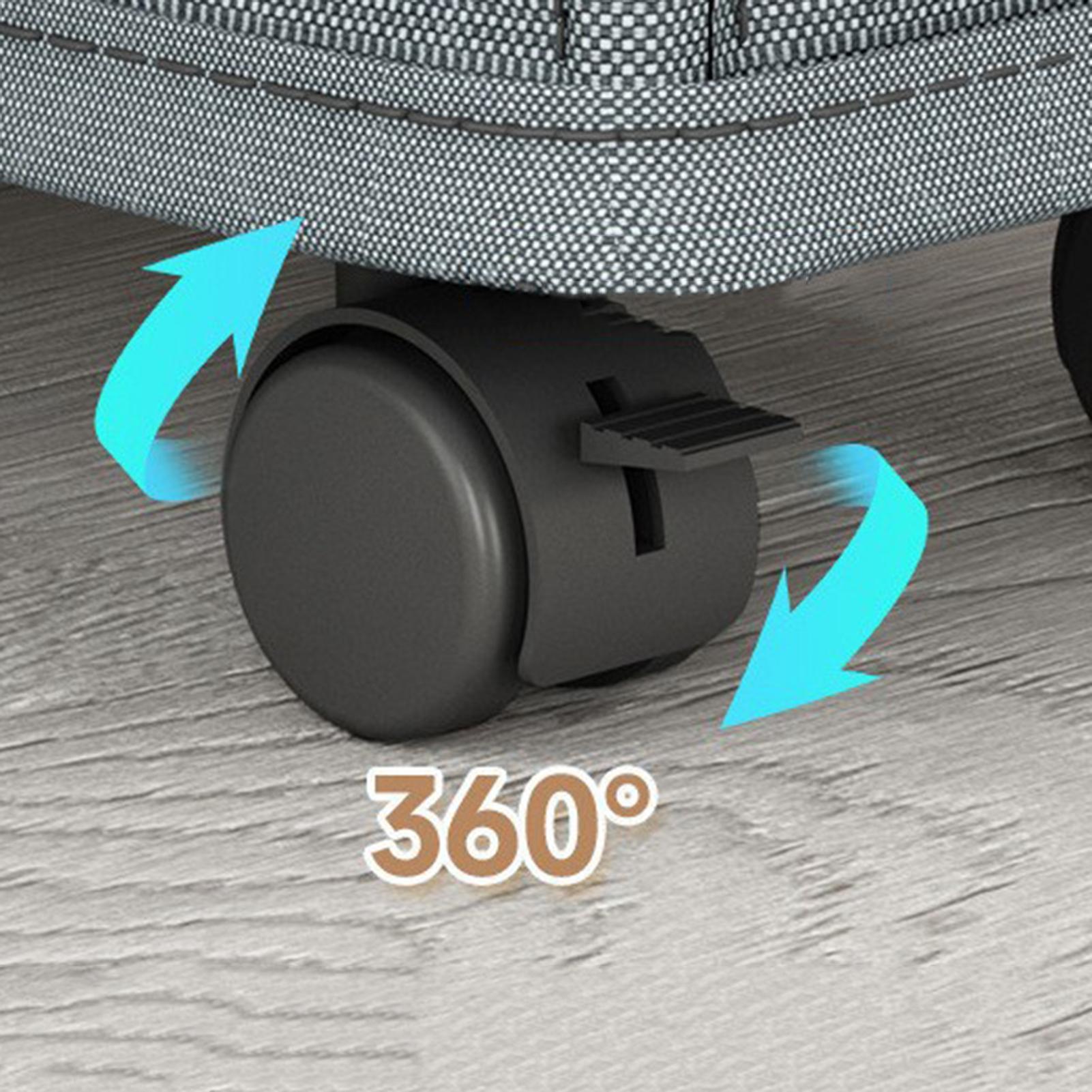Food Storage On Wheels - عربة تخزين تحت الطاولة بعجلات قابلة