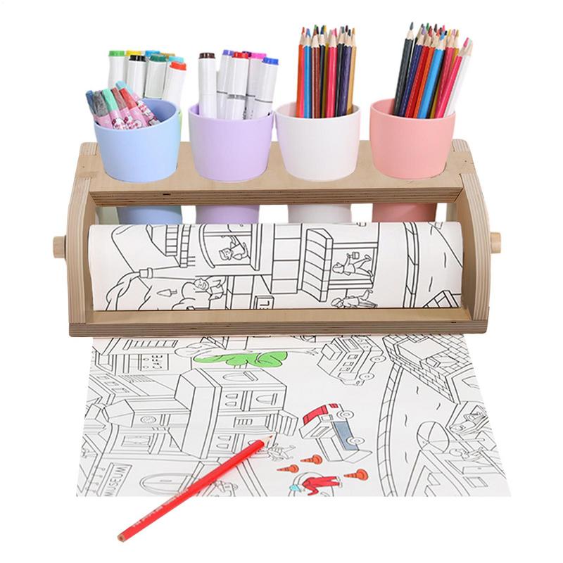 Food Storage Drawing - حامل لفافة ورق الرسم، حامل لفافة