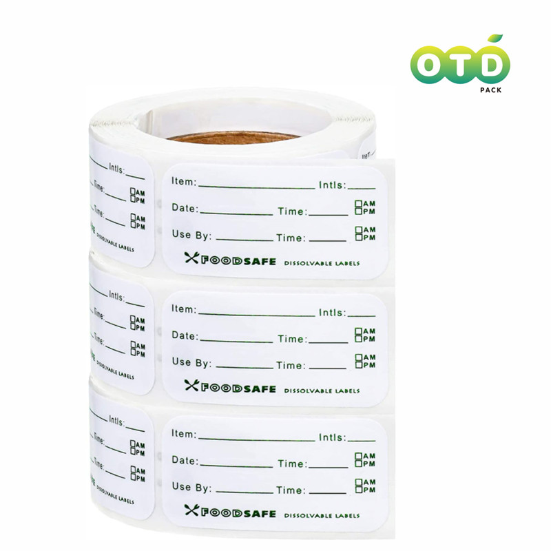 Food Storage For Restaurant - 300/قطعة ملصقات تخزين المواد الغذائية لاصقة