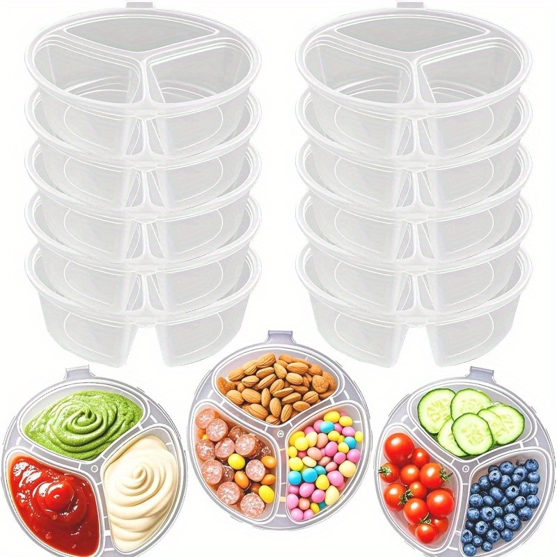 Food Storage For Restaurant - حاويات طعام مستديرة يمكن التخلص منها