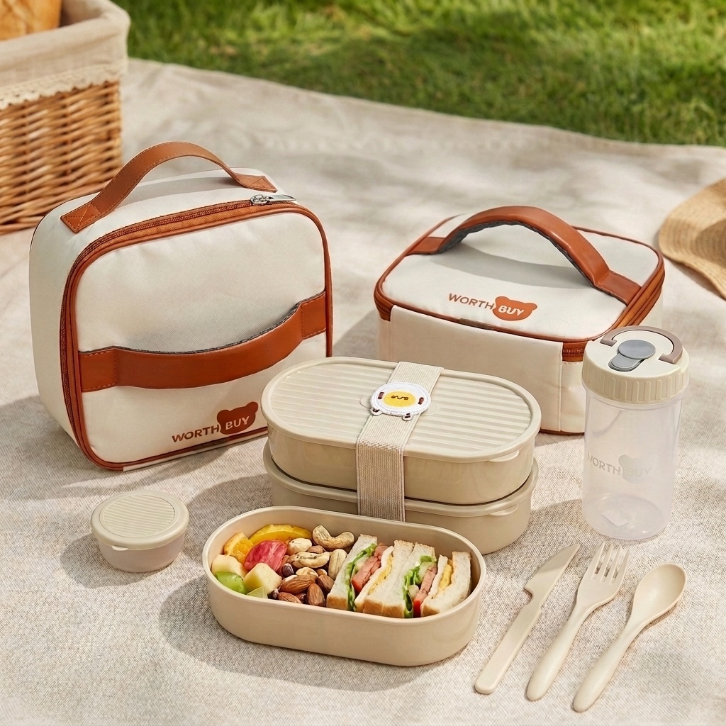 Food Storage Safety - علبة غداء بلاستيكية قابلة لإعادة الاستخدام