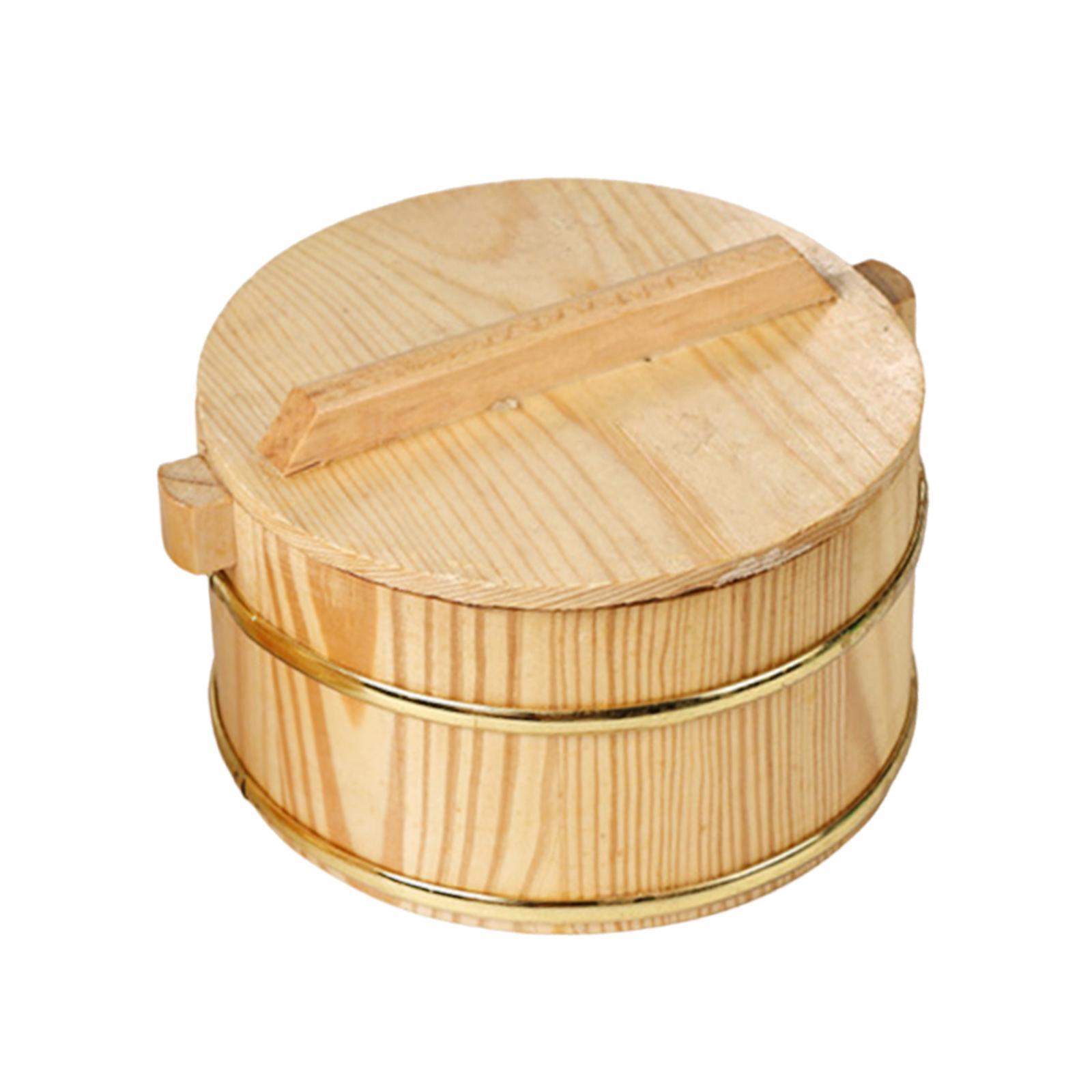 Food Storage For Restaurant - وعاء خشبي لطهي الأرز بالبخار، طبق