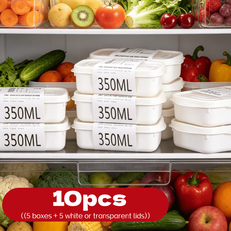 Food Storage Underground - مجموعة من 10 قطع من صناديق
