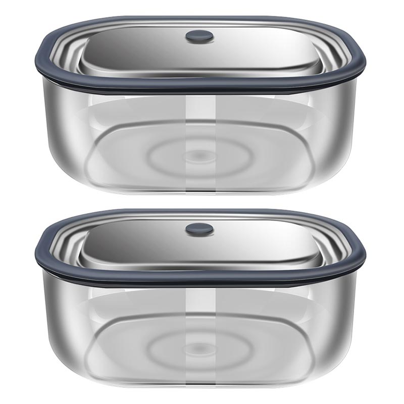 Food Storage Underground - صندوق الغداء الزجاج البورسليكات عالية ،
