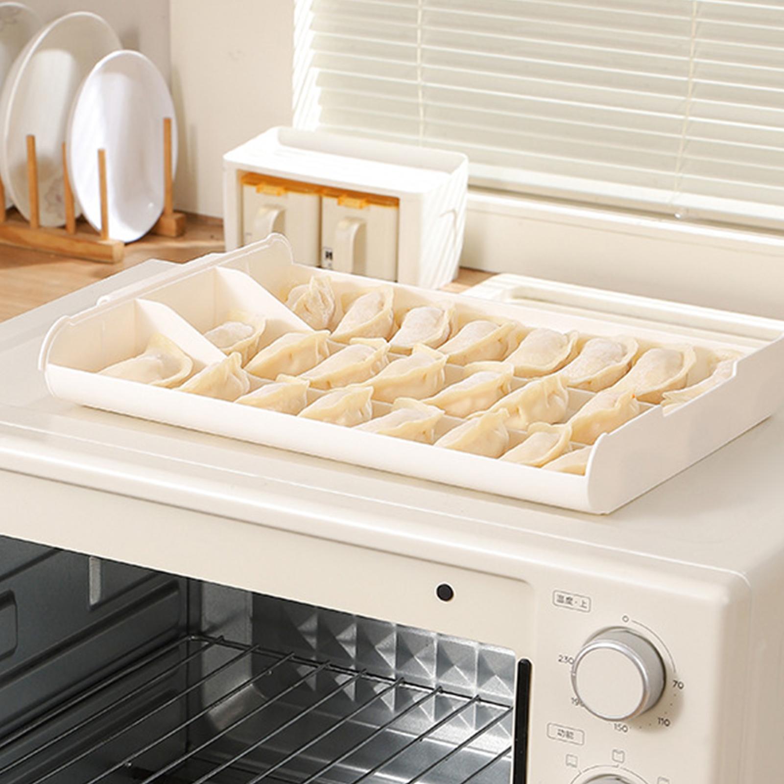Food Storage Freezer - صندوق تخزين للزلابية مع درج قابل