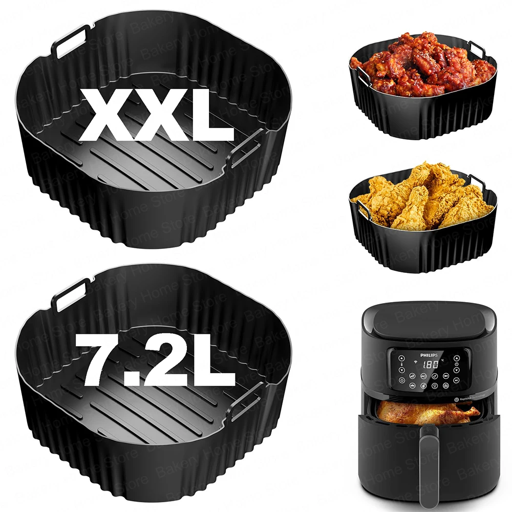 Philips Air Fryer Airfryer Xxl - قالب سيليكون للقلاية الهوائية من فيليبس
