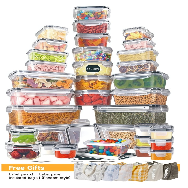 Food Storage For Pantry - مجموعة تخزين الطعام الخالية من مادة