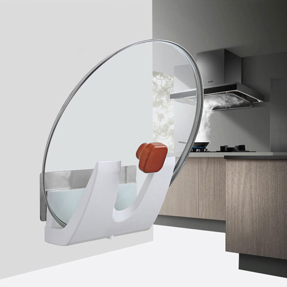 Food Storage Kitchen - رف أغطية الأواني المصنوع من مادة