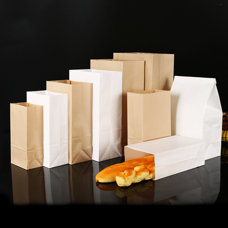 25/50 قطعة أكياس ورقية بنية ال - مراجعة Food Storage Plant وسعره