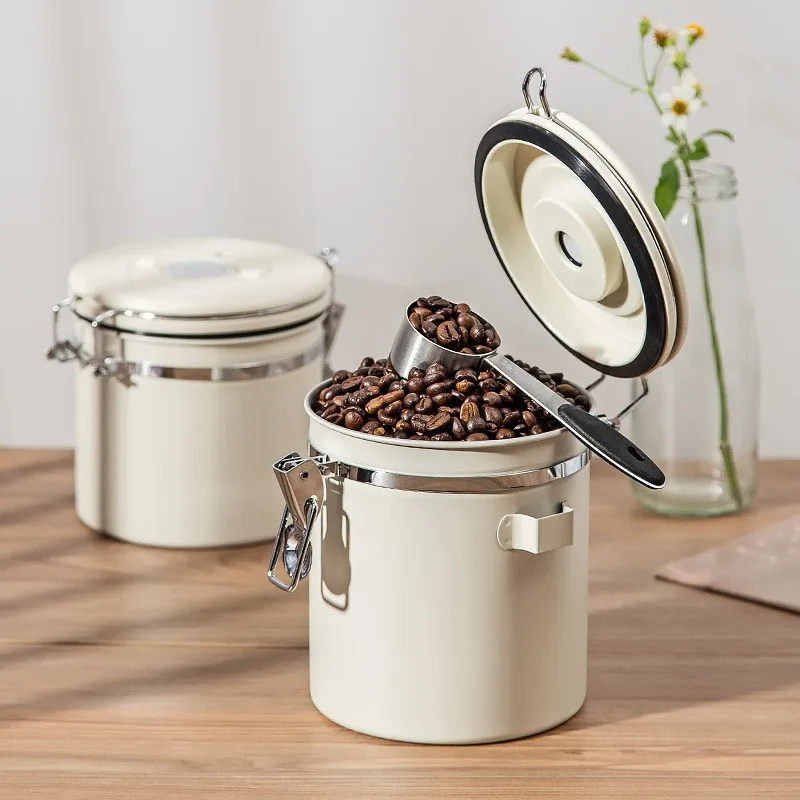 وعاء تخزين حبوب القهوة محكم ال - مراجعة Food Storage Containers With Lids وسعره