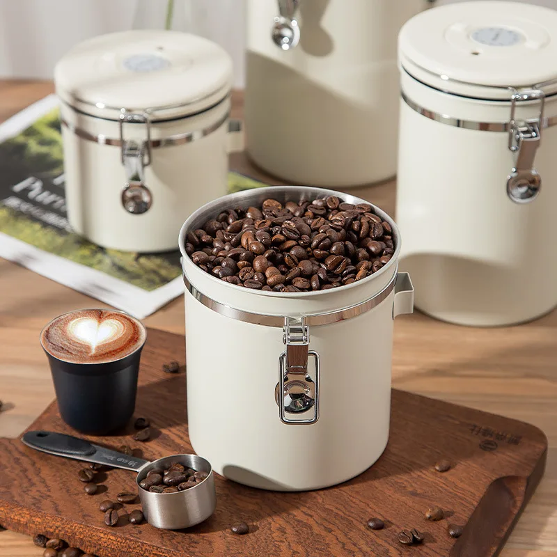 وعاء تخزين حبوب القهوة محكم ال - مراجعة Food Storage Containers With Lids وسعره