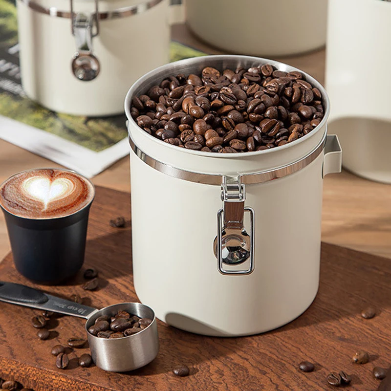 وعاء تخزين حبوب القهوة محكم ال - مراجعة Food Storage Containers With Lids وسعره