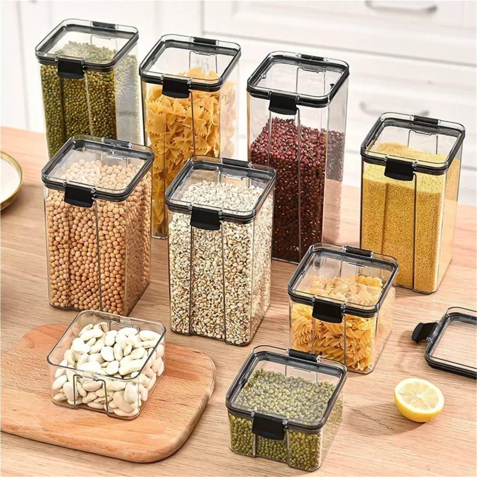 حاوية تخزين طعام محكمة الإغلاق - مراجعة Food Storage Jars Airtight وسعره
