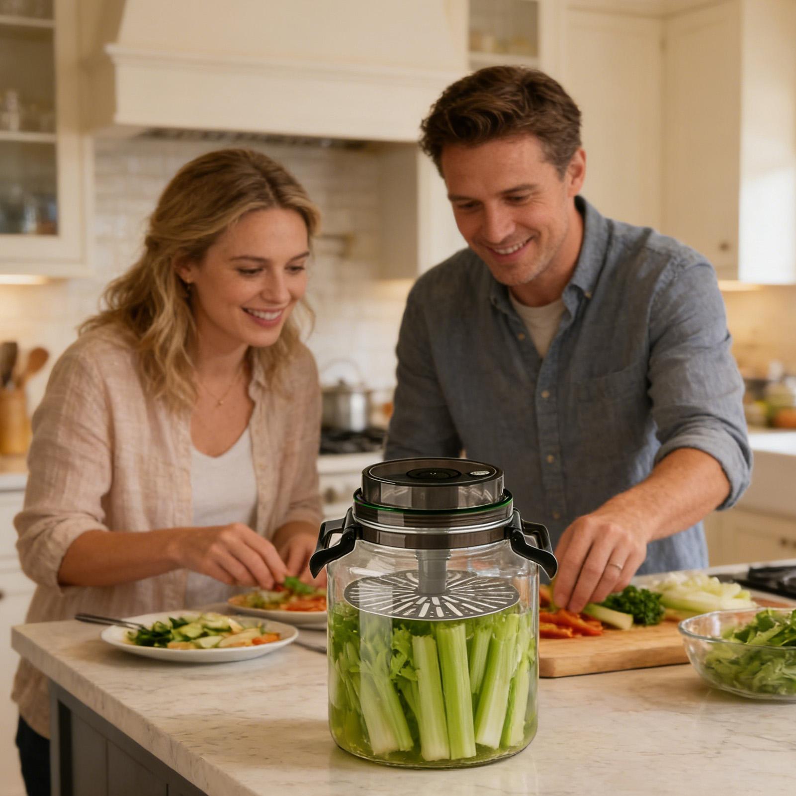 وعاء تخزين دائري محكم الإغلاق  - مراجعة Food Storage Jars Airtight وسعره