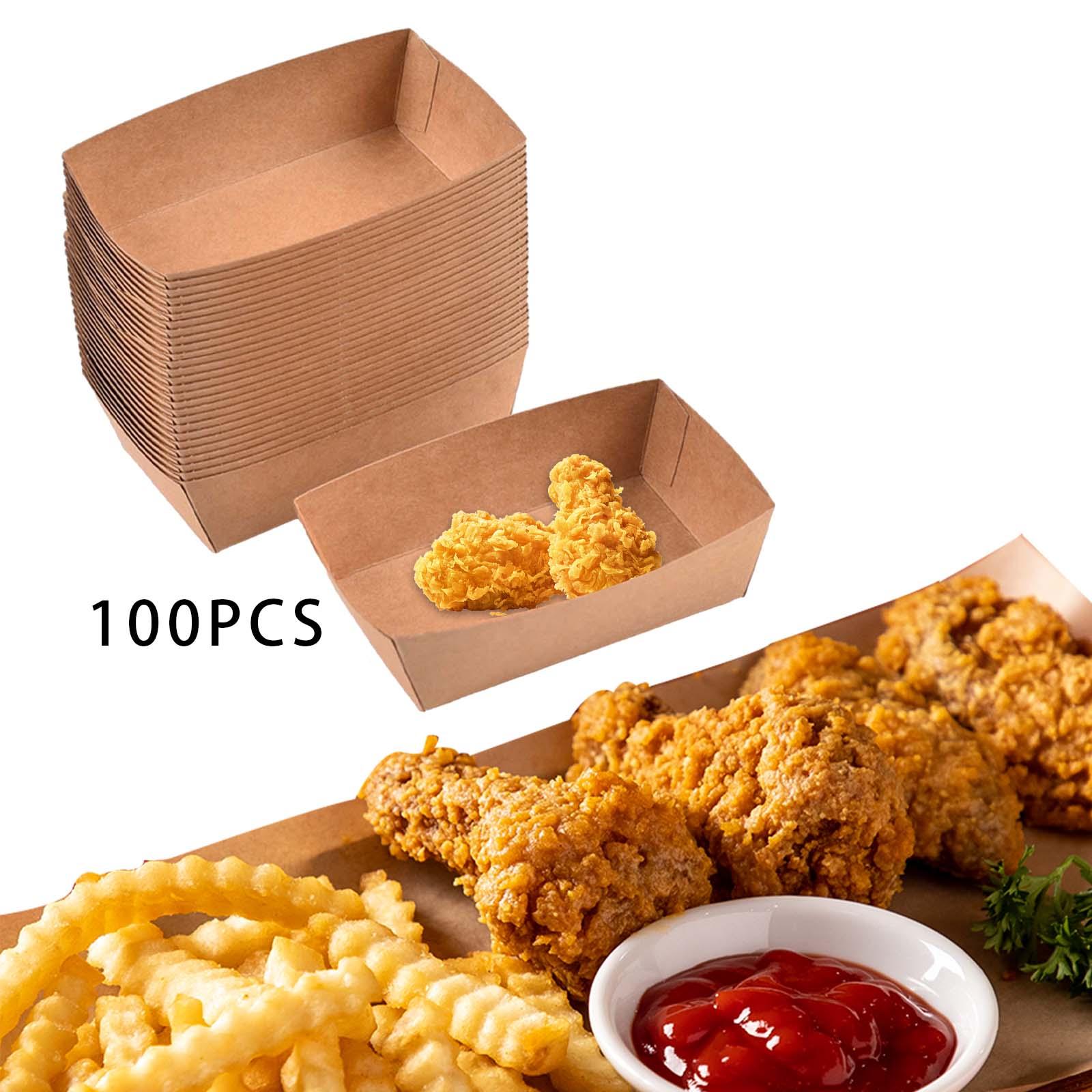 100 قطعة من حاوية قوارب تقديم  - مراجعة Food Storage Safety وسعره