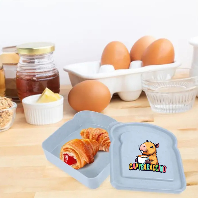 كابيبارا ساندويتش الغذاء حقيبة - مراجعة Food Storage Containers Plastic Box وسعره