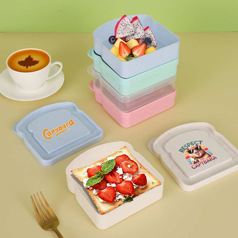 كابيبارا ساندويتش الغذاء حقيبة - مراجعة Food Storage Containers Plastic Box وسعره