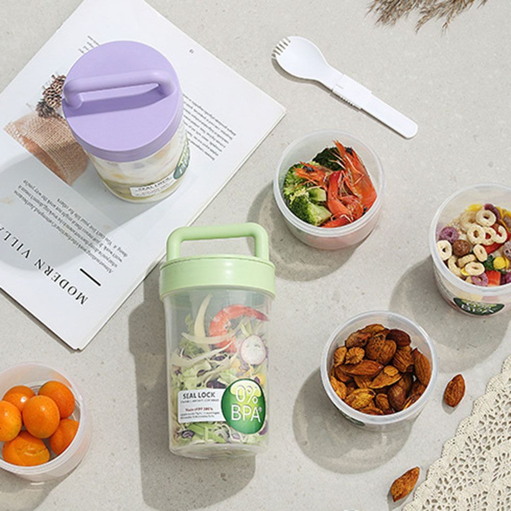 أكواب تخزين الطعام المانعة للت - مراجعة Food Storage Yogurt وسعره