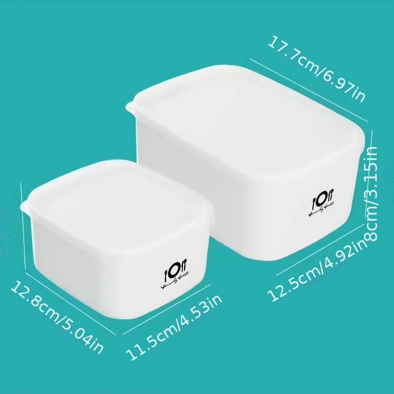 علبة طعام بلاستيكية مستطيلة ال - مراجعة Food Storage Containers Plastic Box وسعره