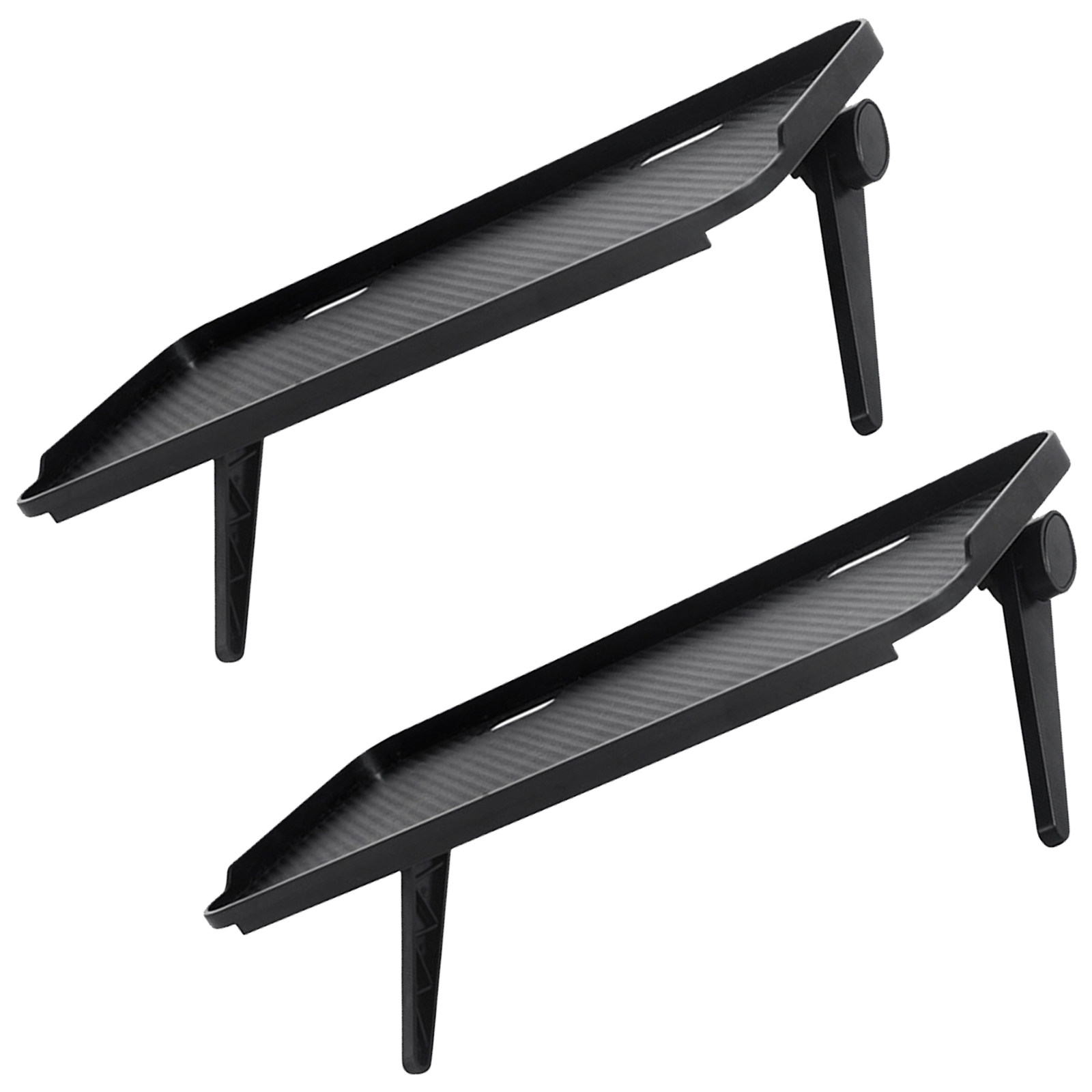 قطعتان من رف التلفزيون القابل  - مراجعة Storage Food Tray وسعره