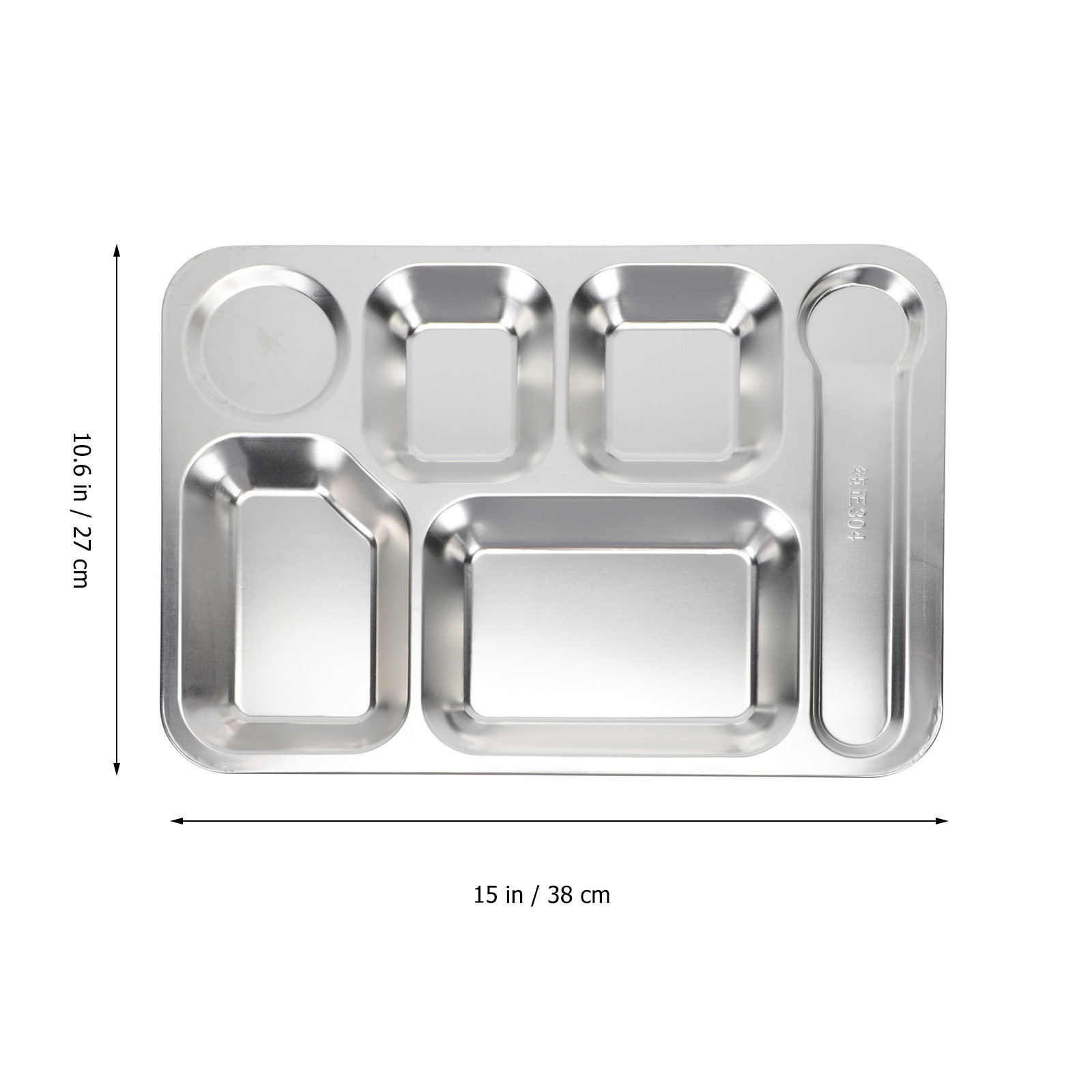 صينية غداء من الفولاذ المقاوم  - مراجعة Storage Food Tray وسعره