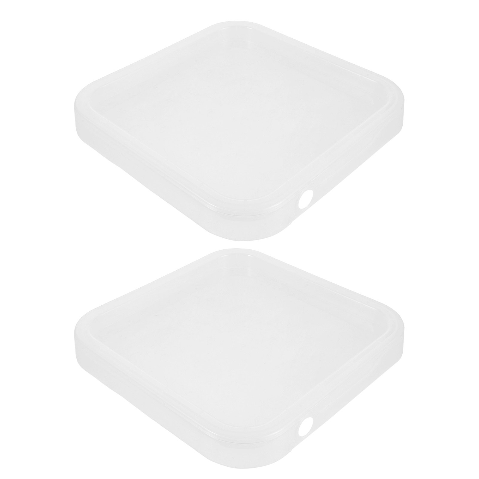 قطعتان من أغطية الدلاء البلاست - مراجعة Food Storage Containers With Lids وسعره