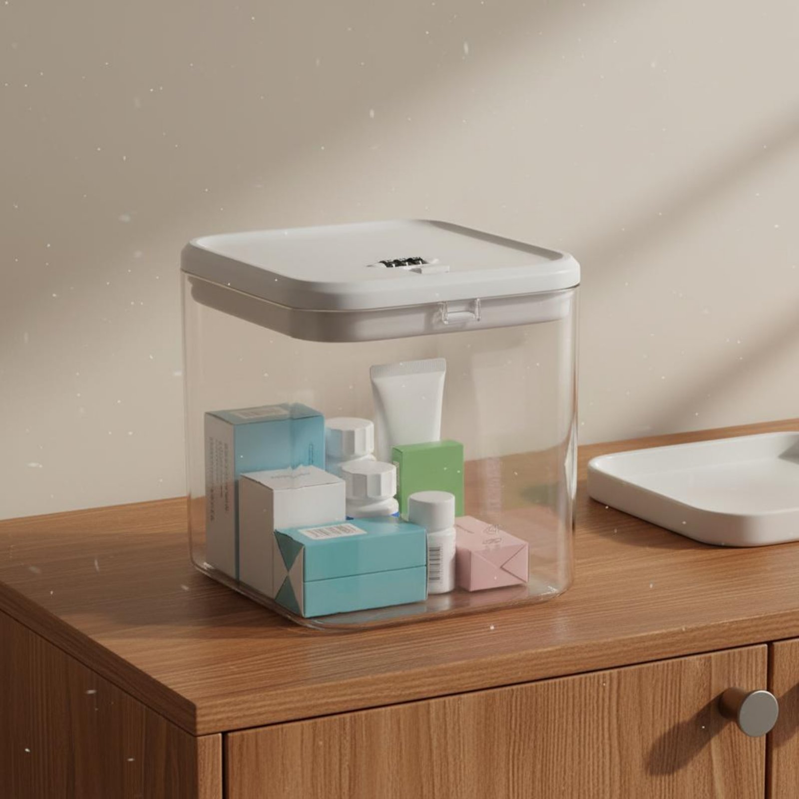 صندوق تخزين شفاف قابل للقفل مت - مراجعة Food Storage Kitchen وسعره