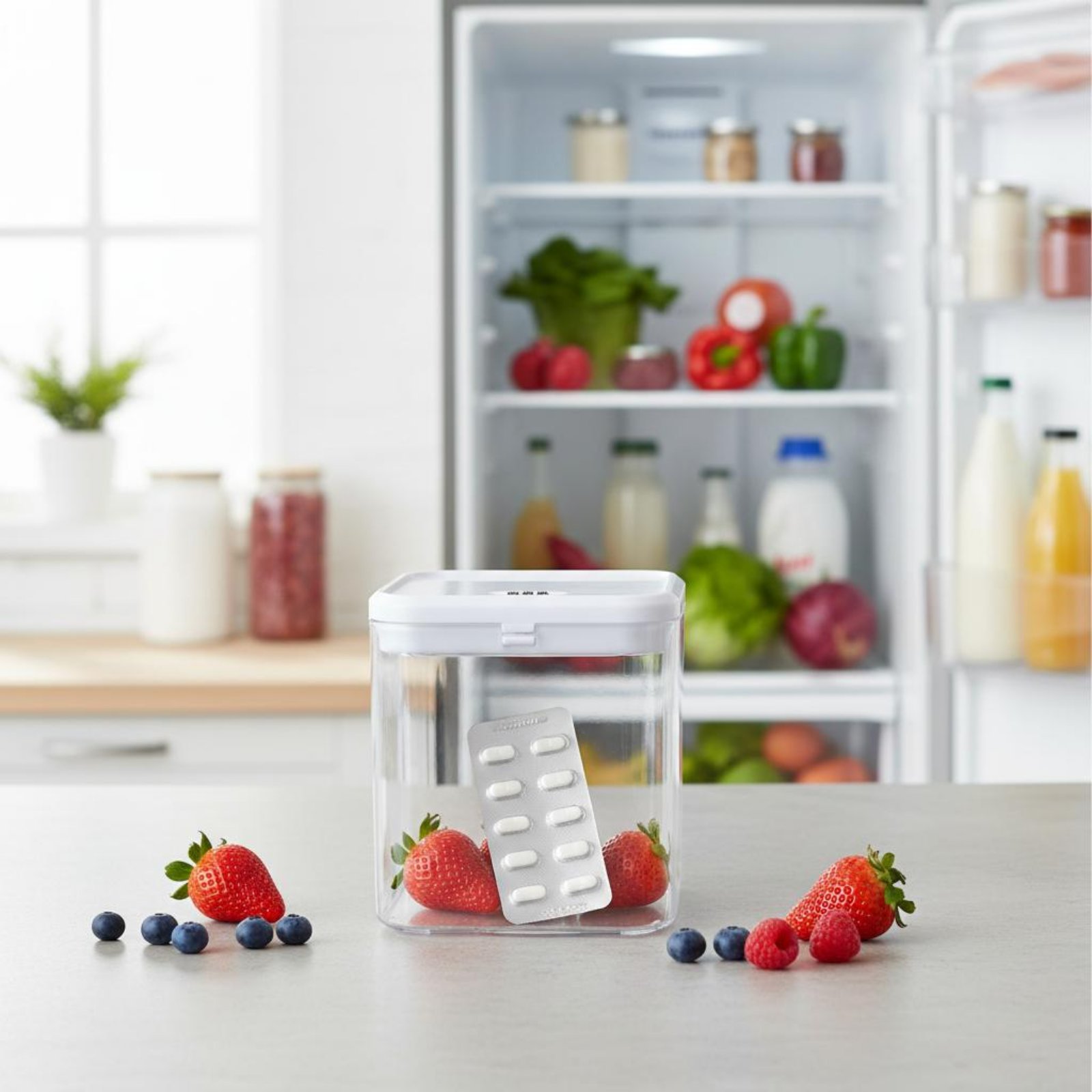 صندوق تخزين شفاف قابل للقفل مت - مراجعة Food Storage Kitchen وسعره