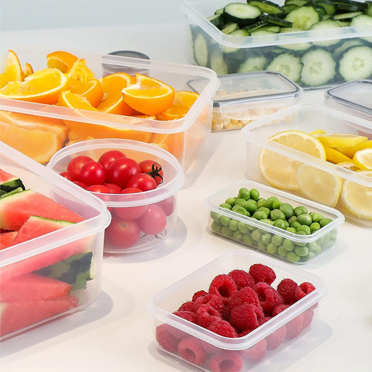 24 قطعة/المجموعة الغذاء مجموعة - مراجعة Food Storage Containers Plastic Box وسعره