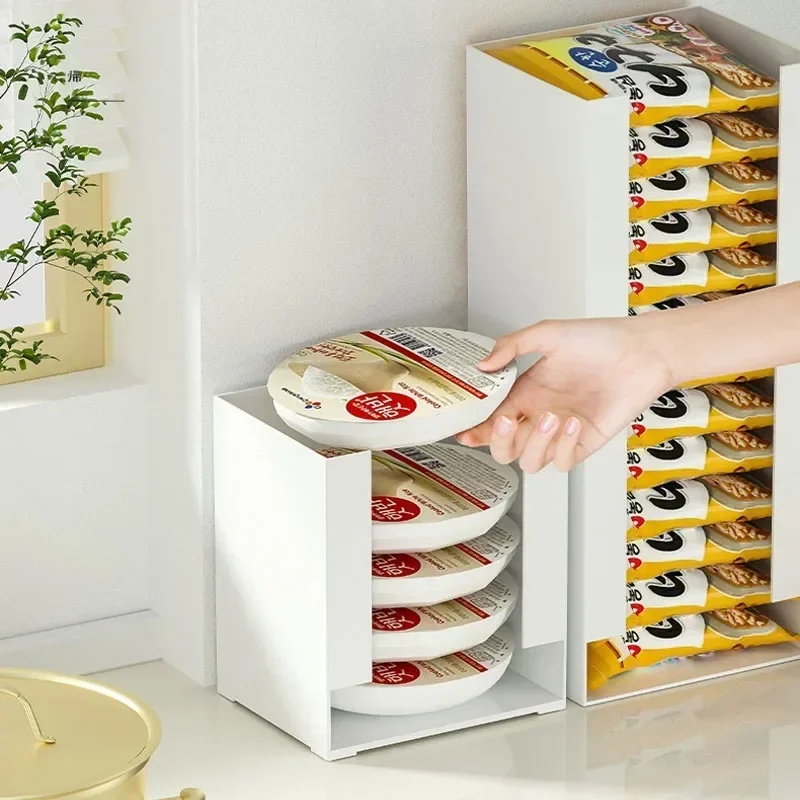 صندوق تخزين النودلز الفورية مت - مراجعة Food Storage For Pantry وسعره