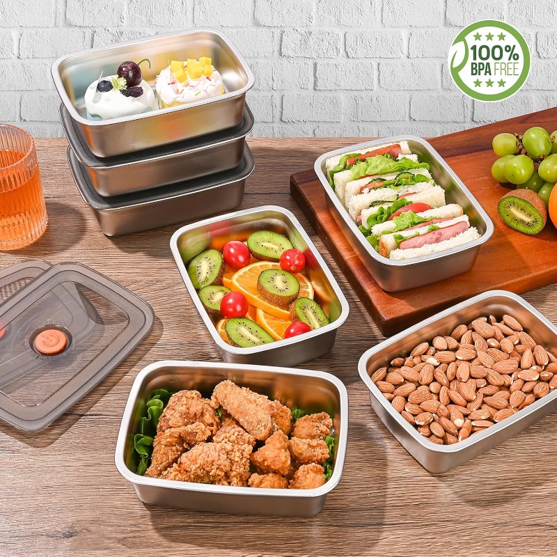 صندوق طعام من الفولاذ المقاوم  - مراجعة Food Storage Box Large وسعره