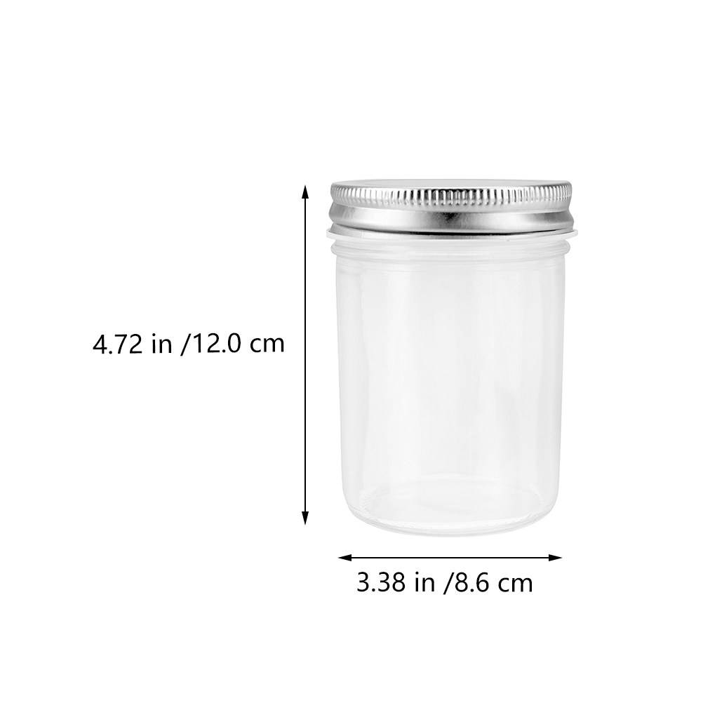 4 قطع من أوعية حفظ المربى الزج - مراجعة Food Storage Jars Airtight وسعره