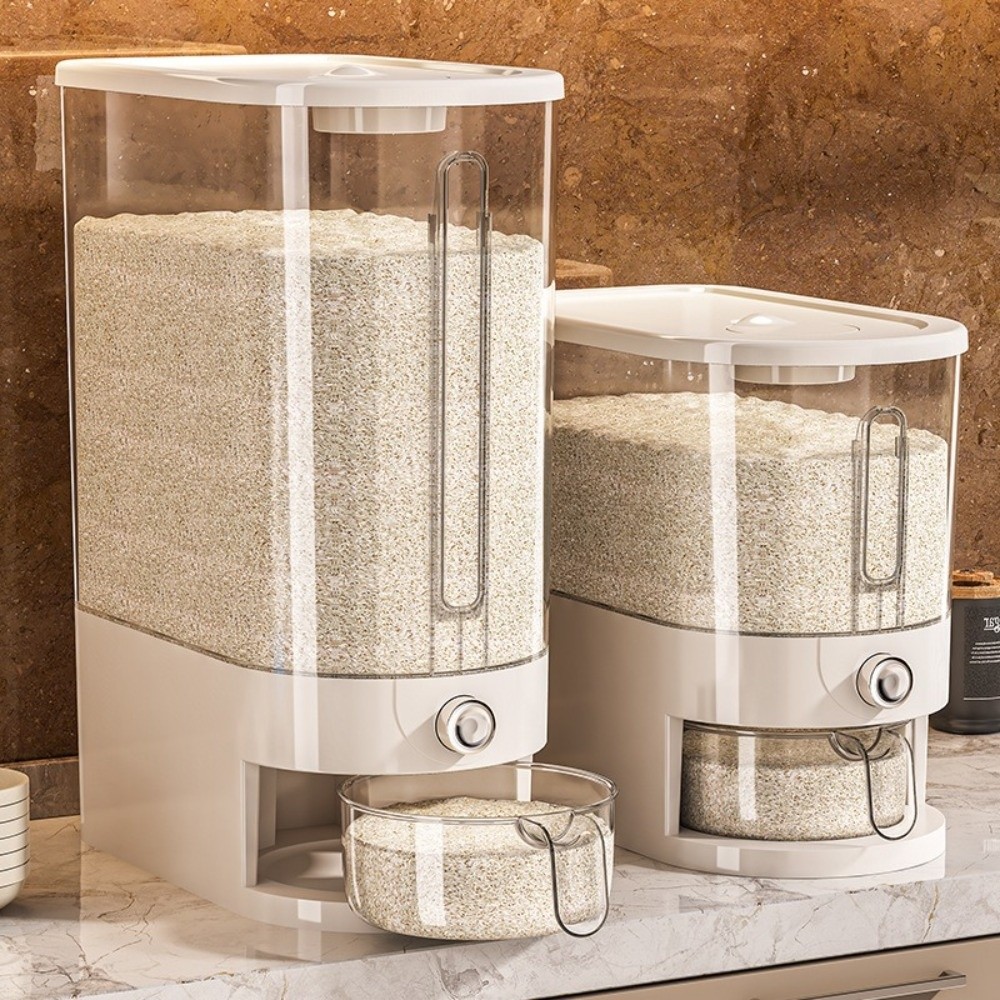 حاوية تخزين أرز جديدة مقاومة ل - مراجعة Food Storage For Pantry وسعره
