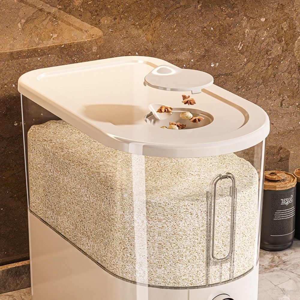 حاوية تخزين أرز جديدة مقاومة ل - مراجعة Food Storage For Pantry وسعره