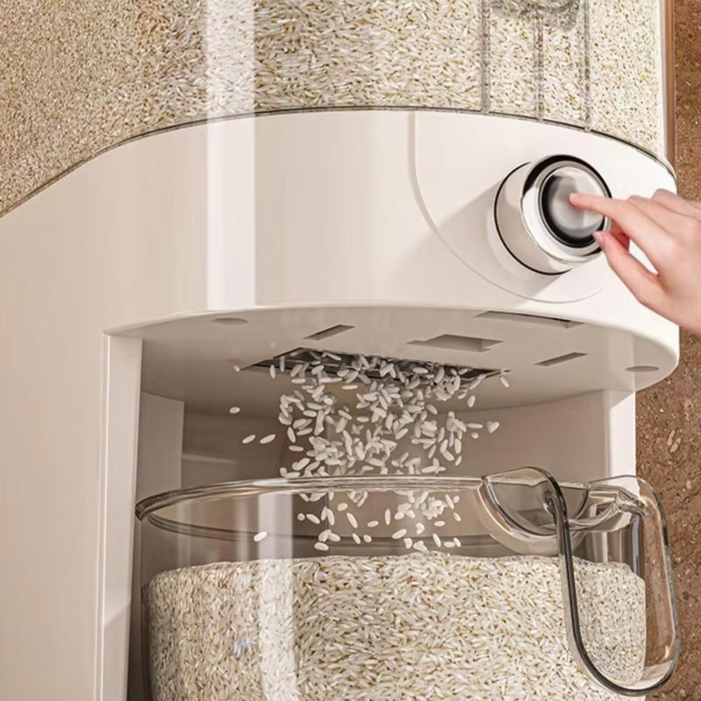 حاوية تخزين أرز جديدة مقاومة ل - مراجعة Food Storage For Pantry وسعره