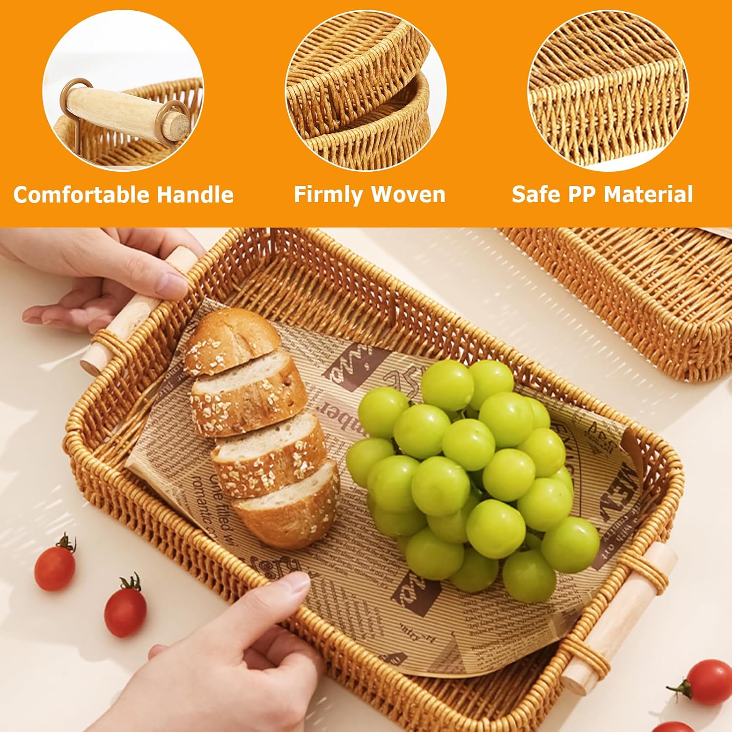 صينية من الخيزران مستطيلة الشك - مراجعة Food Storage For Restaurant وسعره