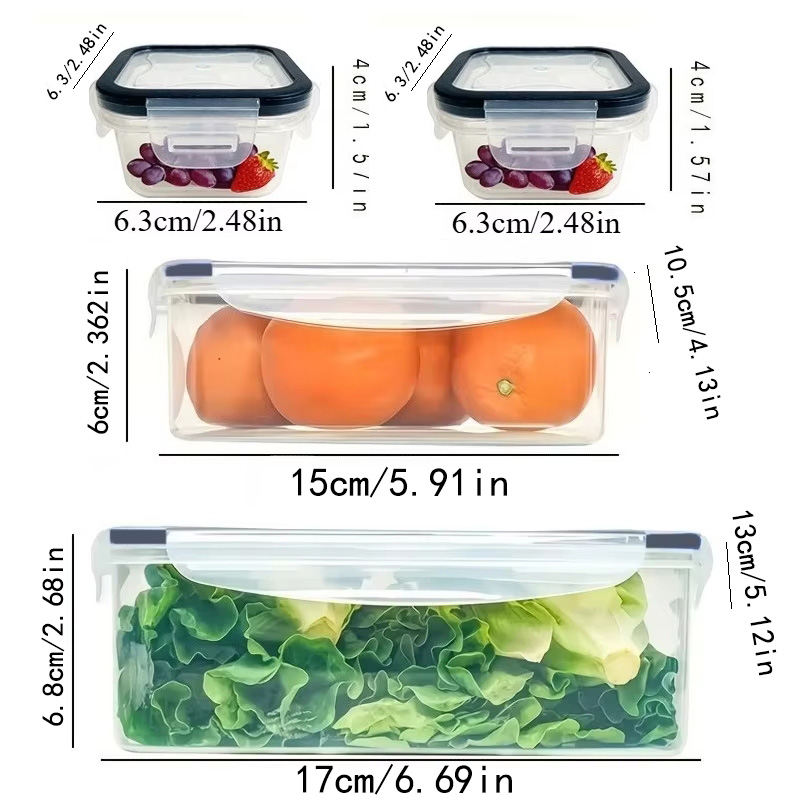 مجموعة من 8 قطع تشمل 4 حاويات  - مراجعة Food Storage Underground وسعره