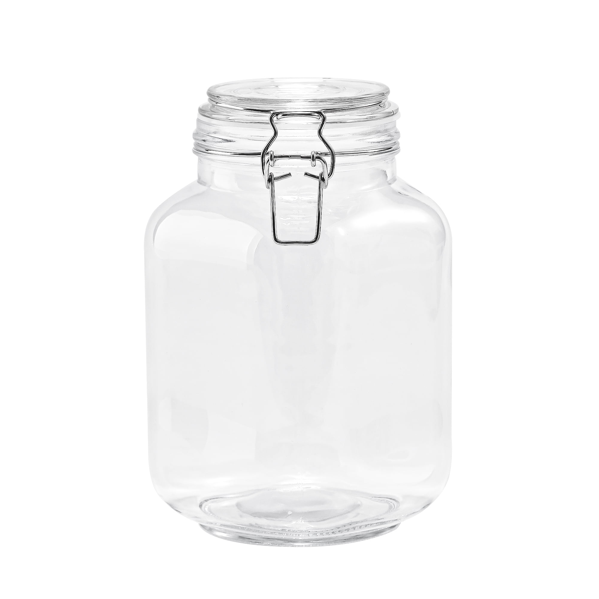 وعاء زجاجي محكم الإغلاق بسعة 6 - مراجعة Food Storage For Pantry وسعره