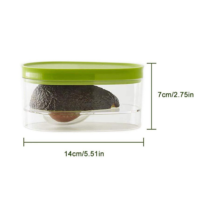 صندوق تخزين طعام الأفوكادو، حا - مراجعة Food Storage Containers Plastic Box وسعره