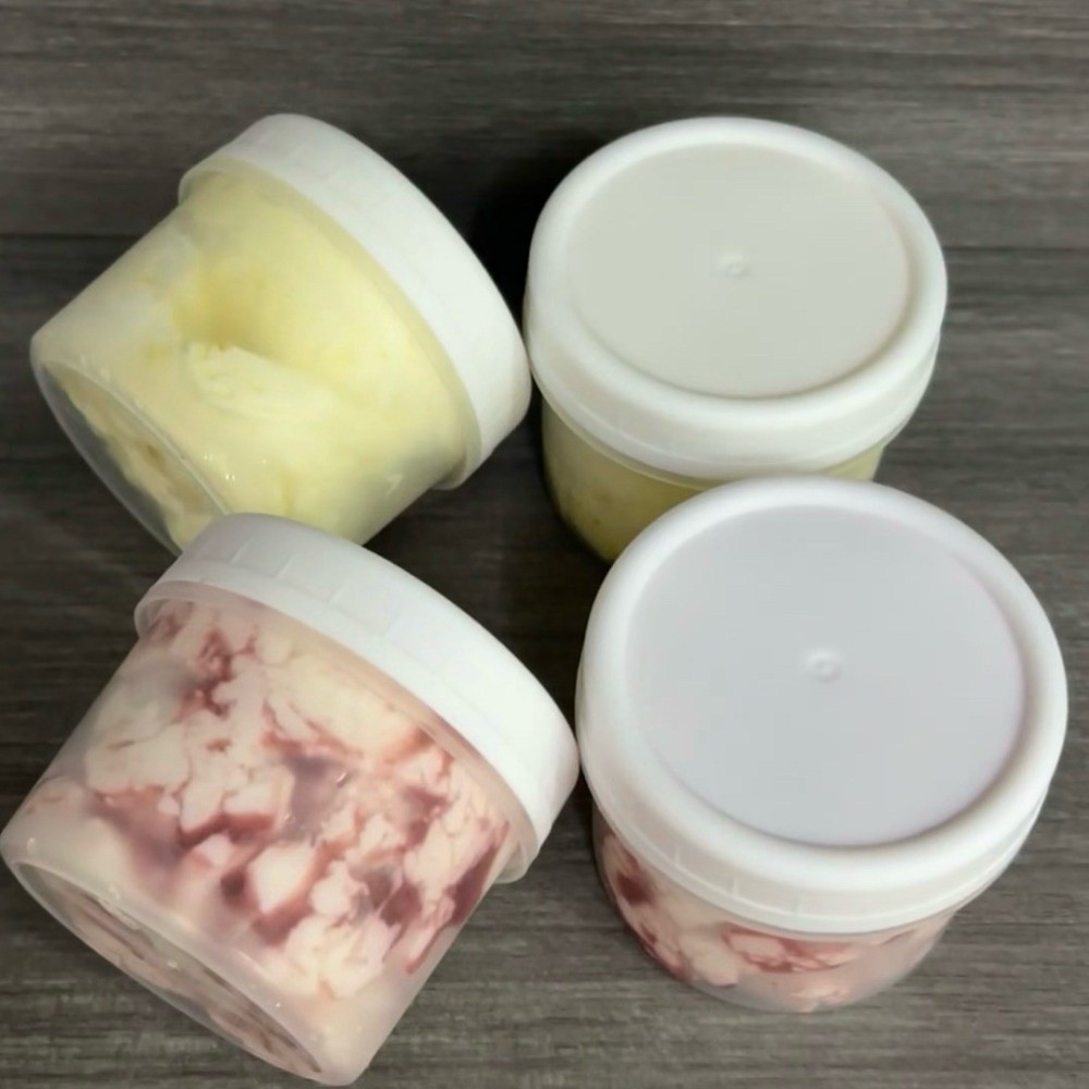 10 قطع من أوعية الزبادي الشفاف - مراجعة Food Storage Yogurt وسعره