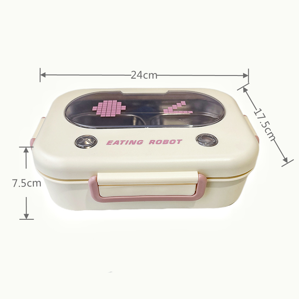 صندوق طعام حراري من الفولاذ ال - مراجعة Food Storage Box Large وسعره