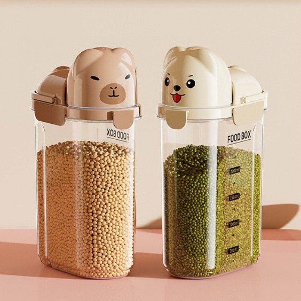 صندوق تخزين طعام الكلاب كبير ا - مراجعة Food Storage Box Large وسعره