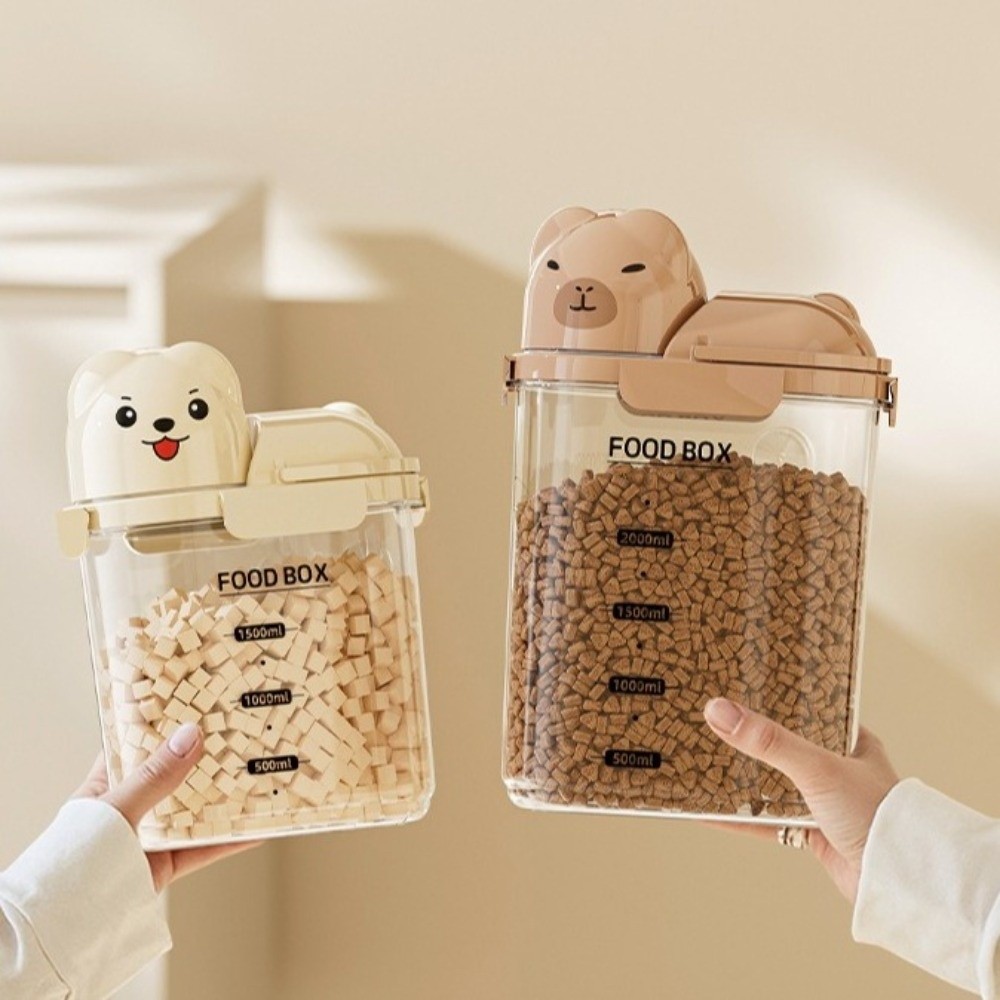 صندوق تخزين طعام الكلاب كبير ا - مراجعة Food Storage Box Large وسعره