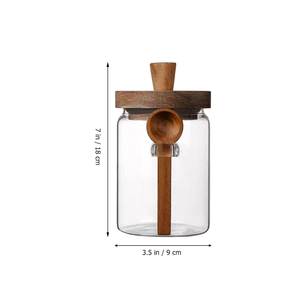 وعاء تخزين طعام زجاجي شفاف بغط - مراجعة Food Storage For Pantry وسعره