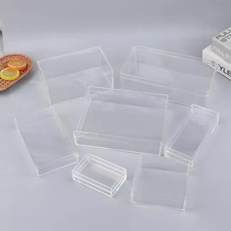 صندوق تخزين أكريليك مستطيل جدي - مراجعة Food Storage Plant وسعره