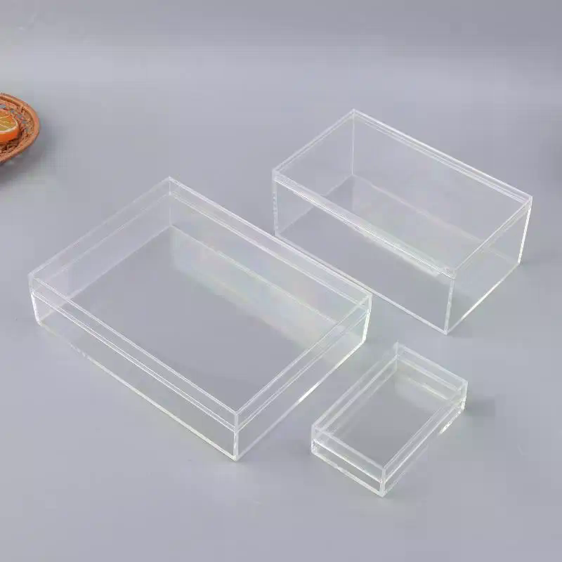 صندوق تخزين أكريليك مستطيل جدي - مراجعة Food Storage Plant وسعره