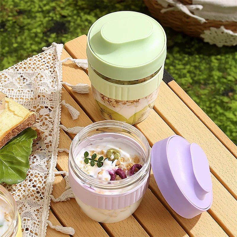 كوب جاستنلاو المحمول للإفطار و - مراجعة Food Storage Yogurt وسعره